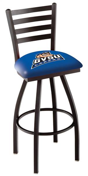 Grand Valley State 25" Swivel Counter Stool with Black Wrinkle Finish  