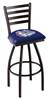 Gonzaga 25" Swivel Counter Stool with Black Wrinkle Finish  