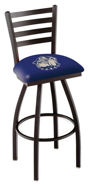 Georgetown 25" Swivel Counter Stool with Black Wrinkle Finish  