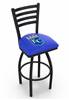 Kansas City Royals 25" Swivel Counter Stool with Black Wrinkle Finish  