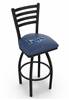 Tampa Bay Rays 25" Swivel Counter Stool with Black Wrinkle Finish  