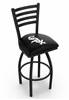 Chicago White Sox 25" Swivel Counter Stool with Black Wrinkle Finish  