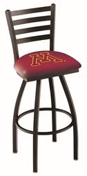 Minnesota 25" Swivel Counter Stool with Black Wrinkle Finish  