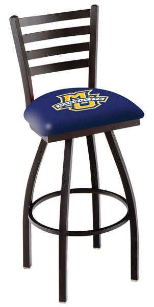 Marquette 25" Swivel Counter Stool with Black Wrinkle Finish  