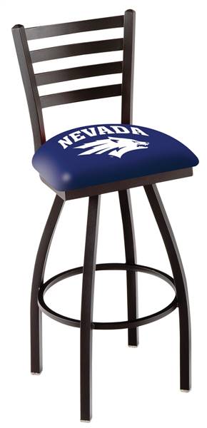 Nevada 25" Swivel Counter Stool with Black Wrinkle Finish  