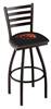 Oregon State 25" Swivel Counter Stool with Black Wrinkle Finish  