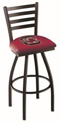 South Carolina 25" Swivel Counter Stool with Black Wrinkle Finish  