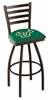 South Florida 25" Swivel Counter Stool with Black Wrinkle Finish  