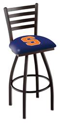 Syracuse 25" Swivel Counter Stool with Black Wrinkle Finish  