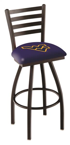 West Virginia 25" Swivel Counter Stool with Black Wrinkle Finish  