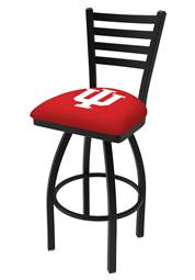 Indiana 30" Swivel Bar Stool with Black Wrinkle Finish  