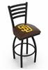 San Diego Padres 30" Swivel Bar Stool with Black Wrinkle Finish  