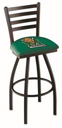 Marshall 30" Swivel Bar Stool with Black Wrinkle Finish  