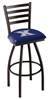 Xavier 36" Swivel Bar Stool with Black Wrinkle Finish  