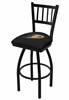 Anaheim Ducks 25" Swivel Counter Stool with Black Wrinkle Finish  