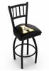 Appalachian State 25" Swivel Counter Stool with Black Wrinkle Finish  