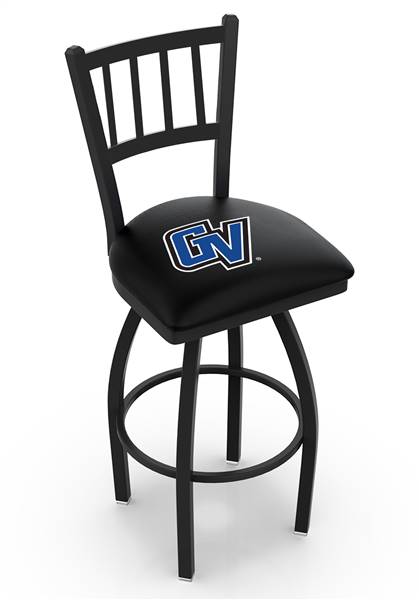 Grand Valley State 25" Swivel Counter Stool with Black Wrinkle Finish  