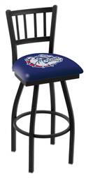 Gonzaga 25" Swivel Counter Stool with Black Wrinkle Finish  