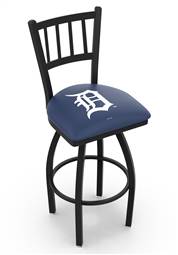 Detroit Tigers 25" Swivel Counter Stool with Black Wrinkle Finish  