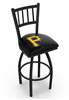 Pittsburgh Pirates 25" Swivel Counter Stool with Black Wrinkle Finish  