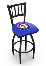 Texas Rangers 25" Swivel Counter Stool with Black Wrinkle Finish  