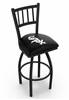 Chicago White Sox 25" Swivel Counter Stool with Black Wrinkle Finish  