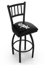 Chicago White Sox 25" Swivel Counter Stool with Black Wrinkle Finish  