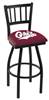 Montana 25" Swivel Counter Stool with Black Wrinkle Finish  