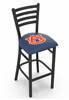 Marshall 25" Swivel Counter Stool with Black Wrinkle Finish  