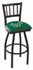 South Florida 25" Swivel Counter Stool with Black Wrinkle Finish  