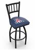 Arizona 30" Swivel Bar Stool with Black Wrinkle Finish  