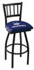 Connecticut 30" Swivel Bar Stool with Black Wrinkle Finish  