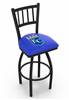 Kansas City Royals 30" Swivel Bar Stool with Black Wrinkle Finish  