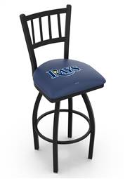 Tampa Bay Rays 30" Swivel Bar Stool with Black Wrinkle Finish  