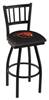 Oregon State 30" Swivel Bar Stool with Black Wrinkle Finish  