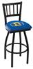 South Dakota State 30" Swivel Bar Stool with Black Wrinkle Finish  