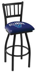 Villanova 30" Swivel Bar Stool with Black Wrinkle Finish  