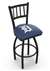 Detroit Tigers 36" Swivel Bar Stool with Black Wrinkle Finish  