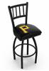 Pittsburgh Pirates 36" Swivel Bar Stool with Black Wrinkle Finish  