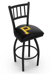 Pittsburgh Pirates 36" Swivel Bar Stool with Black Wrinkle Finish  