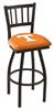 Tennessee 36" Swivel Bar Stool with Black Wrinkle Finish  