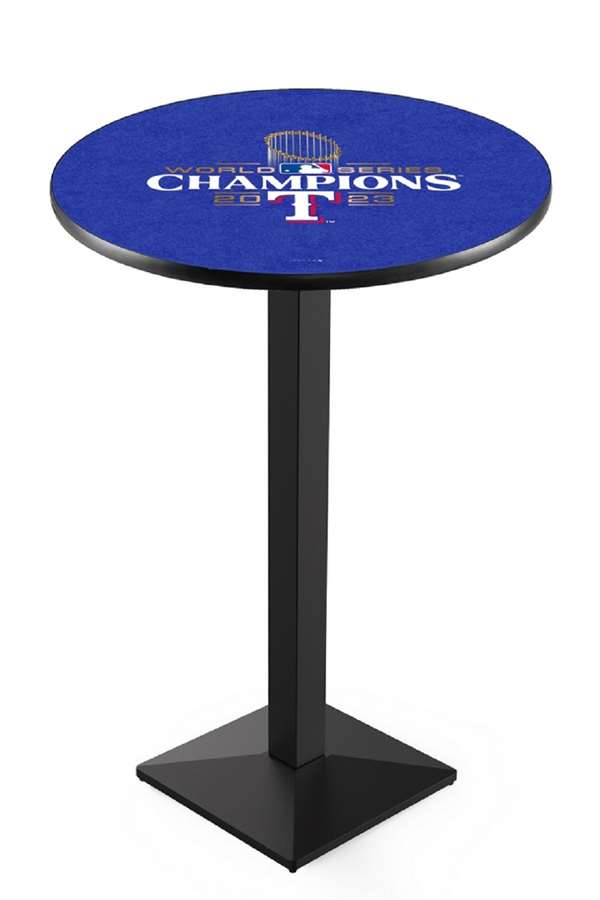 L217 Texas Rangers - 2023 World Series Champions  Pub Table Height 36 inch, Top 30 inch