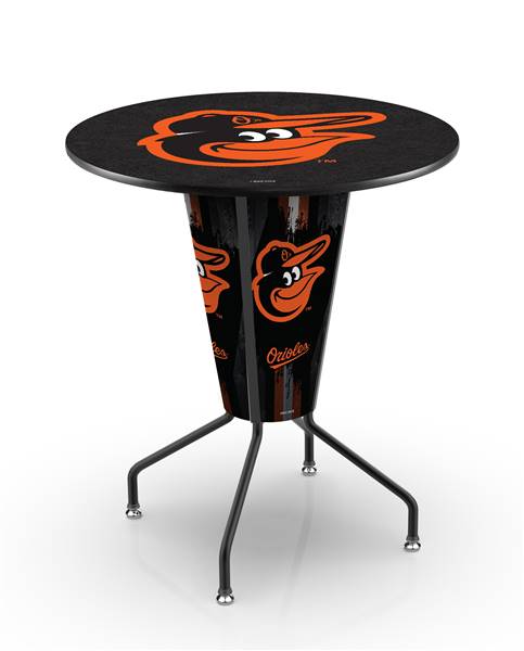 Baltimore Orioles 42 inch Tall Indoor/Outdoor Lighted Pub Table
