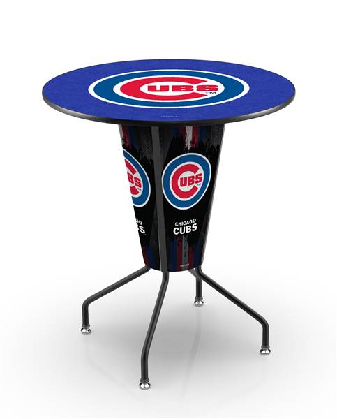 Chicago Cubs 42 inch Tall Indoor Lighted Pub Table