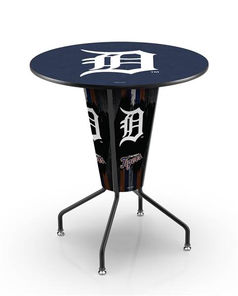 Detroit Tigers 42 inch Tall Indoor Lighted Pub Table