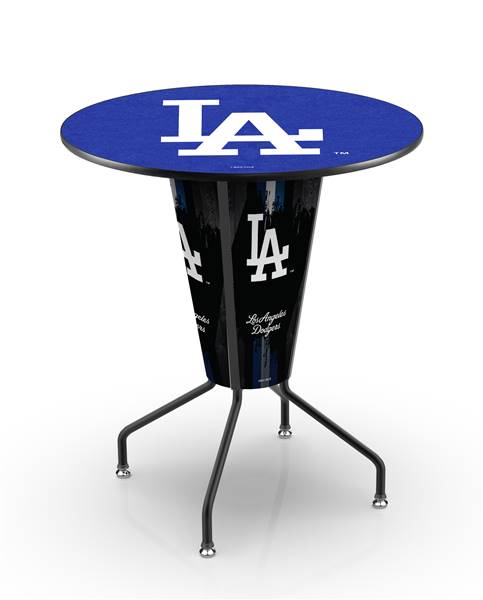 Los Angeles Dodgers 42 inch Tall Indoor Lighted Pub Table