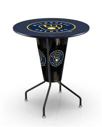 Milwaukee Brewers 42 inch Tall Indoor Lighted Pub Table