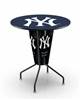New York Yankees 42 inch Tall Indoor/Outdoor Lighted Pub Table
