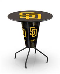 San Diego Padres 42 inch Tall Indoor/Outdoor Lighted Pub Table