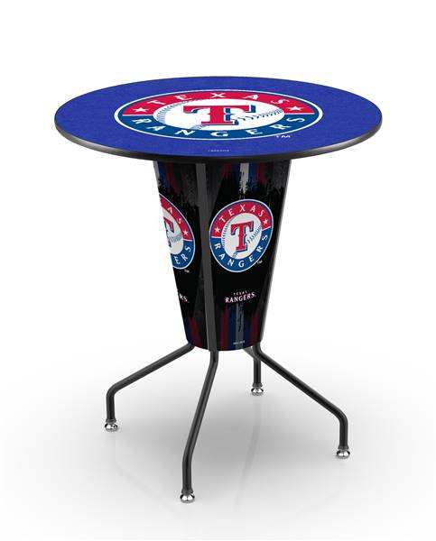 Texas Rangers 42 inch Tall Indoor Lighted Pub Table